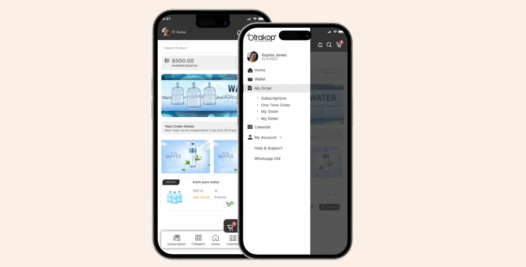 ravi garg, trakop, water delivery app, water delivery app for customers