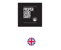 ravi garg, trakop, dairy business client, proper good dairy, brand logo